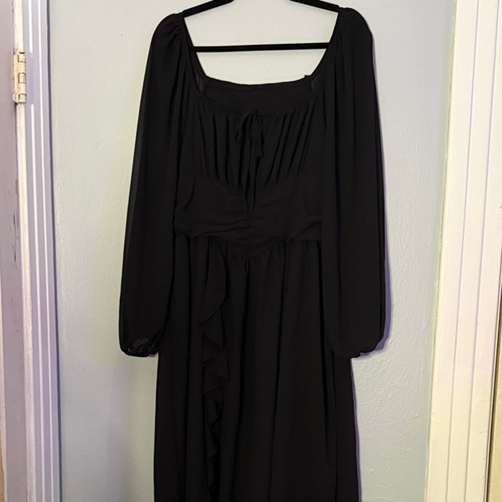 Elegant Black Women's Dress